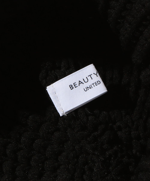 BEAUTY&YOUTH UNITED ARROWS（ビューティーアンドユースユナイテッドアローズ）の「BY 3G ロール ワッチキャップ ◆（ニットキャップ/ビーニー・メンズ・ホワイト/オレンジ/ブラック/ネイビー・FREE）」の11枚目の写真
