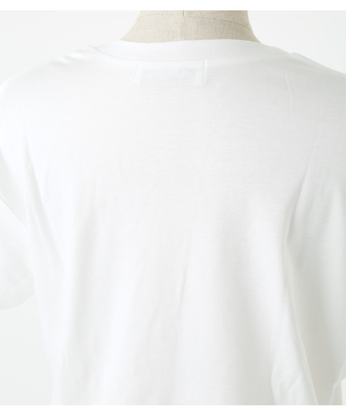 PEGGY LANA（ペギーラナ）の「Pouch × T-shirt SET（Tシャツ/カットソー・レディース・ホワイト/ライトグレー/ブラック/ターコイズブルー/オレンジ・FREE）」の11枚目の写真