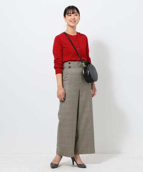 green label relaxing(グリーンレーベルリラクシング)の「ELENA FM CIRCLE BAG バッグ ◆(ショルダーバッグ・レディース・ブラック/ブラウン/レッド・FREE)」の15枚目の写真