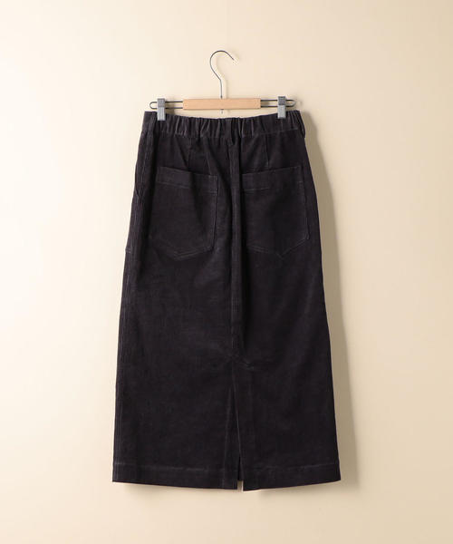 coen(コーエン)の「【『MORE』2月号掲載】コーデュロイストレッチタイトロングスカート(スカート・レディース・ダークグレー/ネイビー/ダークブラウン・SMALL/LARGE/MEDIUM)」の15枚目の写真