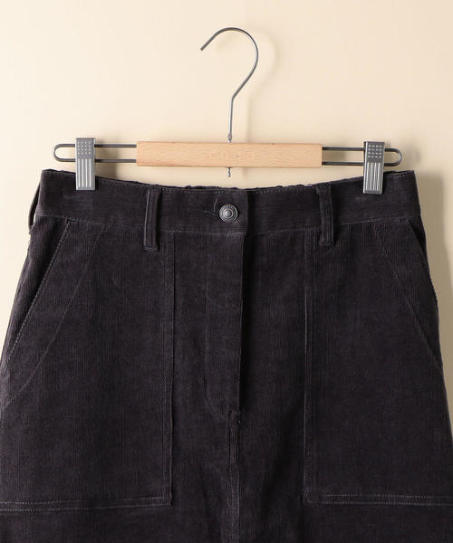 coen(コーエン)の「【『MORE』2月号掲載】コーデュロイストレッチタイトロングスカート(スカート・レディース・ダークグレー/ネイビー/ダークブラウン・SMALL/LARGE/MEDIUM)」の14枚目の写真