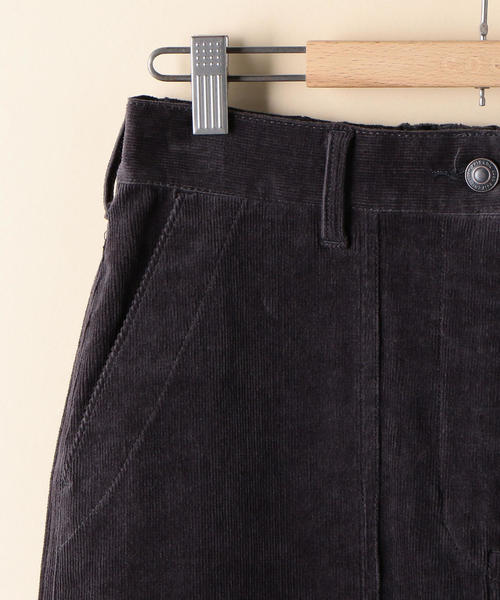 coen(コーエン)の「【『MORE』2月号掲載】コーデュロイストレッチタイトロングスカート(スカート・レディース・ダークグレー/ネイビー/ダークブラウン・SMALL/LARGE/MEDIUM)」の12枚目の写真