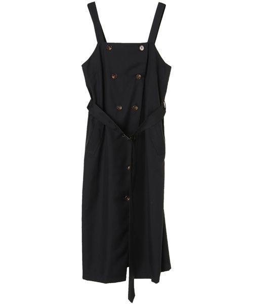 YECCA VECCA(イェッカヴェッカ)の「トレンチジャンスカ(ワンピース・レディース・ベージュ/キャメル/ネイビー・FREE)」の3枚目の写真