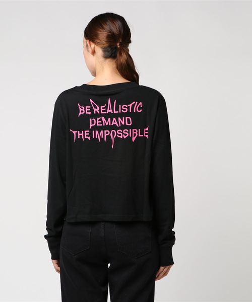 CHEAP MONDAY（チープマンデイ）の「cheap monday Beside LS tee（Tシャツ/カットソー・レディース・ブラック・FREE）」の3枚目の写真