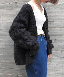 PAGEBOY | ハンドニットエッグカーディガン(カーディガン/ボレロ)