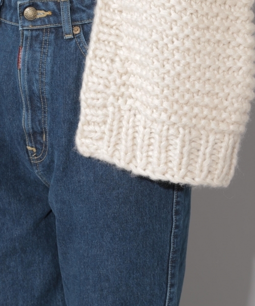 PAGEBOY（ページボーイ）の「ハンドニットエッグカーディガン（カーディガン/ボレロ・レディース・オフホワイト/チャコールグレー/ラベンダー・FREE）」の19枚目の写真