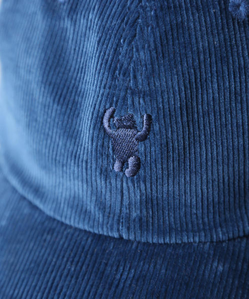 coen(コーエン)の「コーエンベア刺繍コーデュロイベースボールキャップ(キャップ・メンズ・ワインレッド/ブラック/ベージュ/コバルトブルー・FREE)」の7枚目の写真