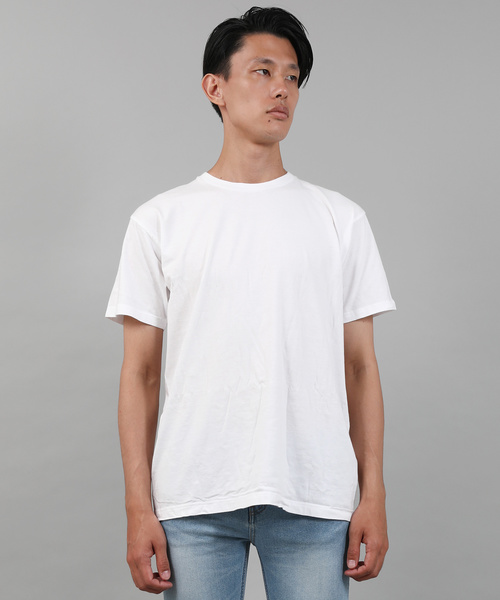 HANES(ヘインズ)の「Hanes/ヘインズ Japan Fit 2pack Tee クルーネック半袖Tシャツ(Tシャツ/カットソー・メンズ・ホワイト・S/M/L/XL)」の7枚目の写真