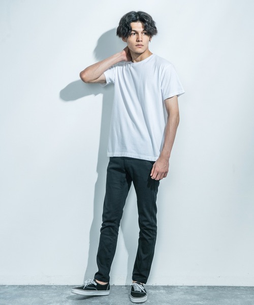 HANES(ヘインズ)の「Hanes/ヘインズ Japan Fit 2pack Tee クルーネック半袖Tシャツ(Tシャツ/カットソー・メンズ・ホワイト・S/M/L/XL)」の21枚目の写真