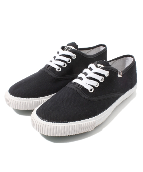 WHO'S WHO gallery（フーズフーギャラリー）の「【CMYK】キャンバススニーカー（スニーカー・レディース・グレー/ブラック/ホワイト/イエロー/ブルー/ダークグリーン/レッド・23.5cm/25.5cm/26.5cm/27.5cm/22.5cm）」の2枚目の写真