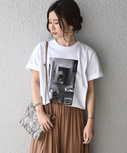 GOOD ROCK SPEED（グッドロックスピード）の「GOOD ROCK SPEED:ROBERTA BAYLEY TEE◇◇（Tシャツ/カットソー・レディース・ホワイト/ライトホワイト/ホワイト系その他/ホワイト系その他2/オフホワイト・ONE SIZE）」の10枚目の写真