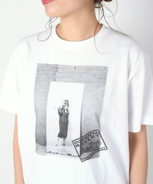 GOOD ROCK SPEED（グッドロックスピード）の「GOOD ROCK SPEED:ROBERTA BAYLEY TEE◇◇（Tシャツ/カットソー・レディース・ホワイト/ライトホワイト/ホワイト系その他/ホワイト系その他2/オフホワイト・ONE SIZE）」の20枚目の写真