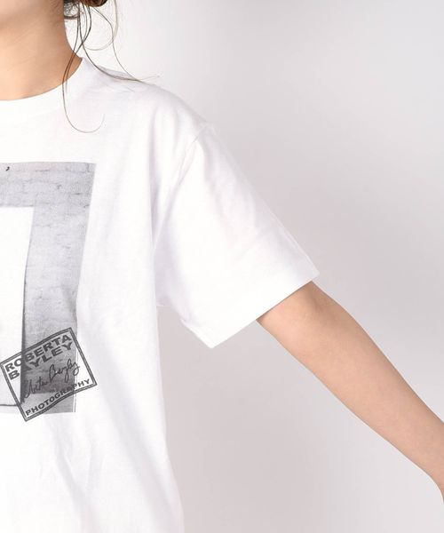 GOOD ROCK SPEED（グッドロックスピード）の「GOOD ROCK SPEED:ROBERTA BAYLEY TEE◇◇（Tシャツ/カットソー・レディース・ホワイト/ライトホワイト/ホワイト系その他/ホワイト系その他2/オフホワイト・ONE SIZE）」の19枚目の写真