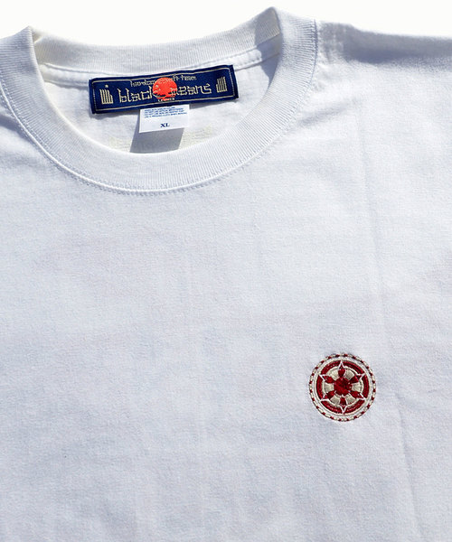 GARA(ガラ)の「GARA:GARA×blackmeans EMBROIDERLY T-SHIRT(Tシャツ/カットソー・メンズ・ホワイト/ブラック・MEDIUM/LARGE/X-LARGE/XX-LARGE)」の12枚目の写真