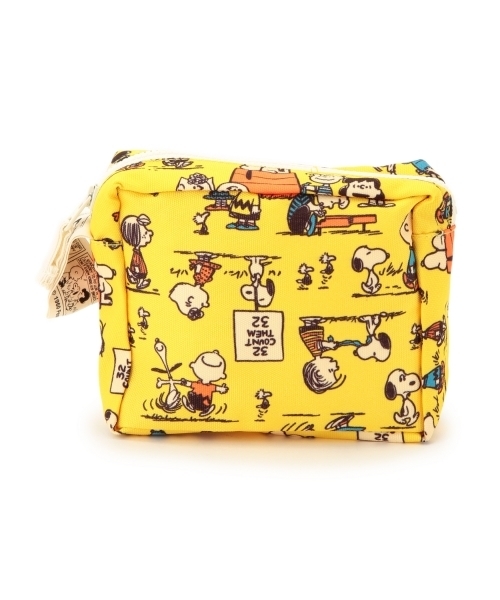 PEANUTS（ピーナッツ）の「BEAMS / Peanuts 2P ポーチ（ポーチ・メンズ・オフホワイト/ピンク/イエロー・ONE SIZE）」の19枚目の写真