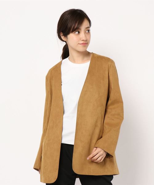 IENA（イエナ）の「フェイクスウェードジャケット◇（その他アウター