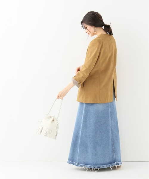 IENA(イエナ)の「フェイクスウェードジャケット◆(その他アウター・レディース・キャメル・38)」の4枚目の写真