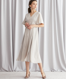 STUDIOUS | 【STUDIOUS】カシュクールプリーツコンビ2WAYワンピース(ワンピース)