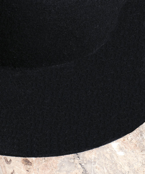 Magine(マージン)の「WOOL FELT HAT:ウールフェルトハット(ハット・メンズ・ブラック/キャメル・FREE)」の7枚目の写真
