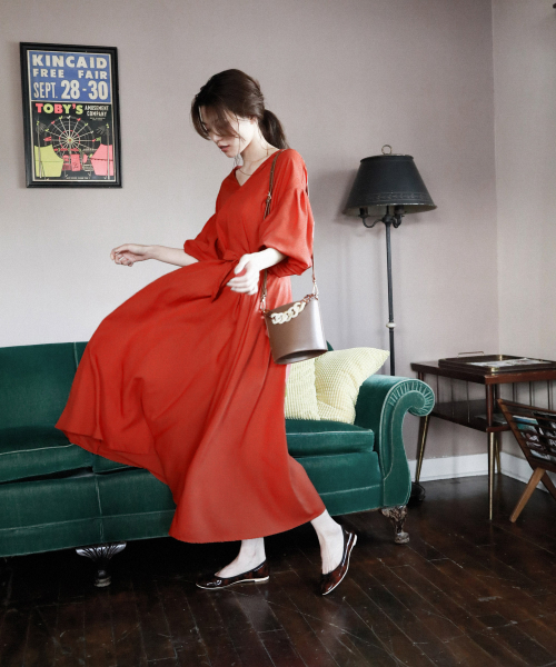 BAYFLOW(ベイフロー)の「ミニバケツショルダー(ショルダーバッグ・レディース・ブラウン/ブラック・FREE)」の15枚目の写真