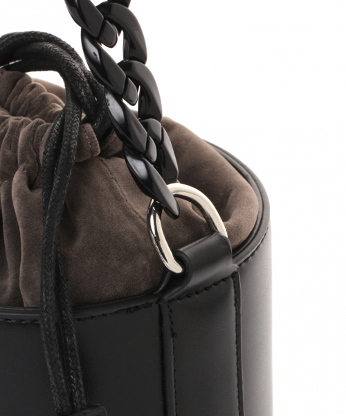 BAYFLOW(ベイフロー)の「ミニバケツショルダー(ショルダーバッグ・レディース・ブラウン/ブラック・FREE)」の13枚目の写真