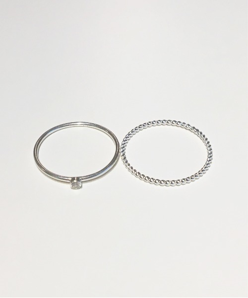 Newport（ニューポート）の「Twisted Ring set 14Kゴールドフィルド（リング・レディース・ゴールド/ピンクゴールド/シルバー・11号/9号/13号）」の9枚目の写真