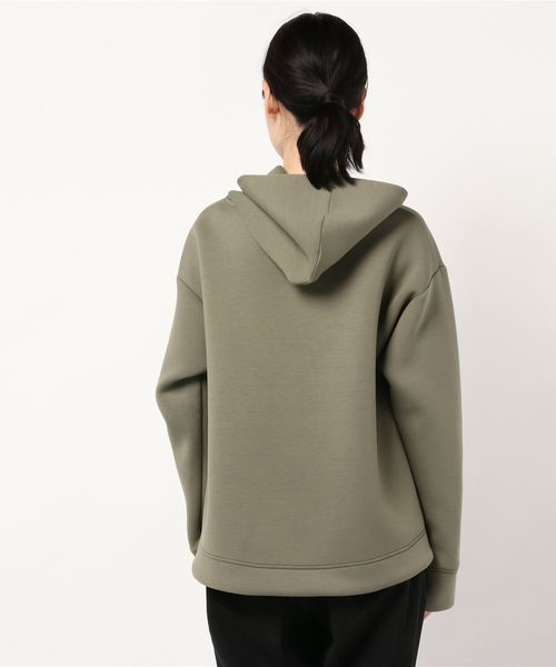 DouDou（ドゥドゥ）の「ダンボールパーカー（Tシャツ/カットソー・レディース・ベージュ/オフホワイト/グリーン・FREE）」の5枚目の写真