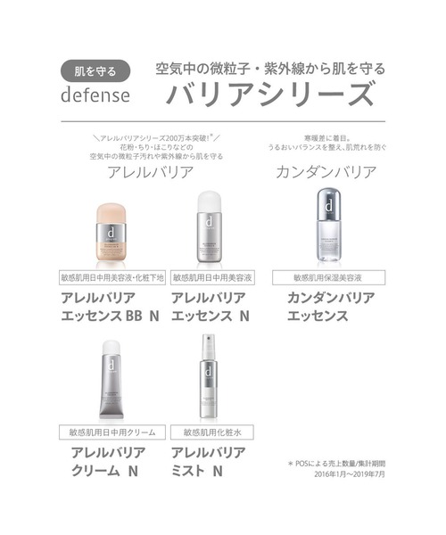dプログラム　カンダンバリアエッセンス　5本セット カンダンバリア エッセンス 美容液 - 敏感肌スキンケアNo1【公式