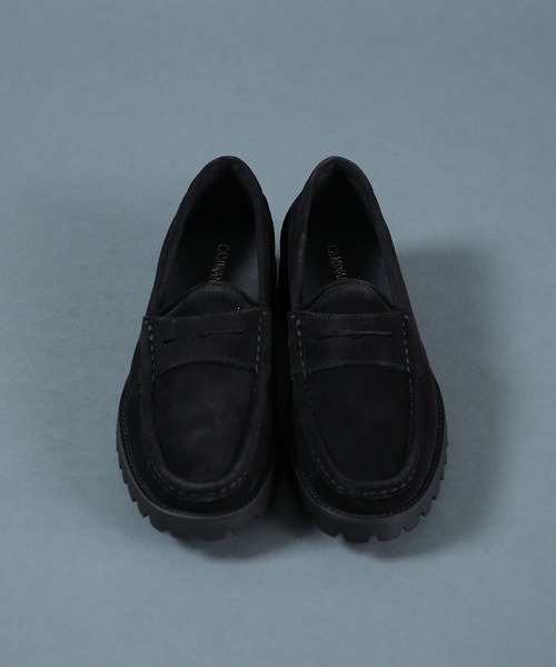 CAMINANDO(カミナンド)の「【CAMINANDO】別注ペニーローファー(ローファー・メンズ・ブラック/ブラック系その他2・8/9/7)」の7枚目の写真