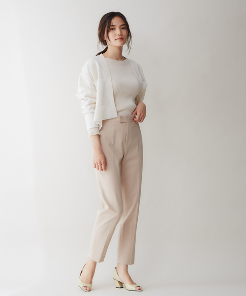 qualite（カリテ）の「【ロングセラーパンツ】ストレッチシガレットパンツ（その他パンツ・レディース・ブラック/ベージュ/ブルー系その他2/ブルー・40/38/36/34/32）」の20枚目の写真