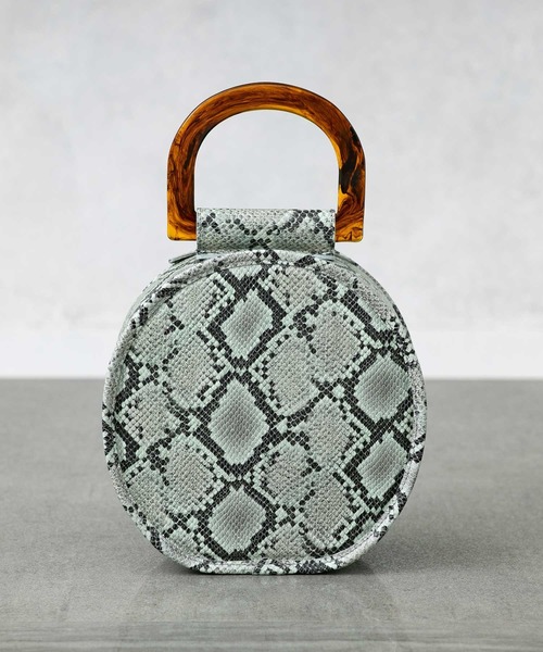 UNITED TOKYO（ユナイテッドトウキョウ）の「タートルシェルバッグ（ハンドバッグ・レディース・マルチ/ブラック・FREE）」の7枚目の写真