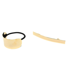 Kastane | 【Kastane】プレートヘアアクセSET(ヘアゴム)