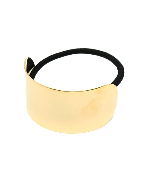 Kastane（カスタネ）の「【Kastane】プレートヘアアクセSET（ヘアゴム・レディース・ゴールド/シルバー・FREE）」の4枚目の写真