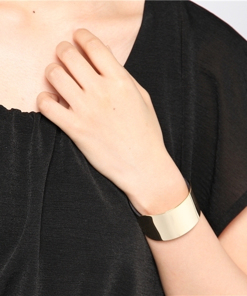 Kastane（カスタネ）の「【Kastane】プレートヘアアクセSET（ヘアゴム・レディース・ゴールド/シルバー・FREE）」の3枚目の写真