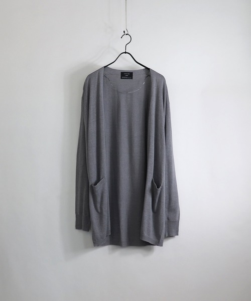 Confirm（コンファーム）の「Confirm / コンファーム ロングカーディガン（カーディガン/ボレロ・メンズ・ベージュ/ブラック/グリーン/グレー・L/M）」の3枚目の写真