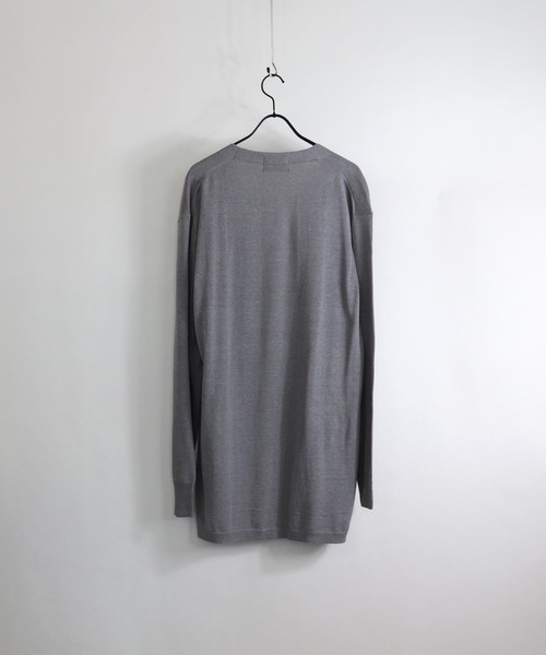 Confirm（コンファーム）の「Confirm / コンファーム ロングカーディガン（カーディガン/ボレロ・メンズ・ベージュ/ブラック/グリーン/グレー・L/M）」の8枚目の写真