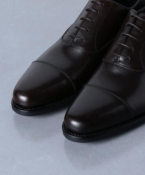 UNITED ARROWS(ユナイテッドアローズ)の「<UNITED ARROWS> レザー キャップトゥ(ドレスシューズ・メンズ・ダークブラウン/ブラック・7h/6h/6/8/9/9h/8h)」の6枚目の写真
