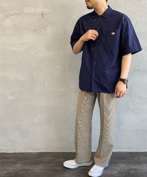 DANTON | [DANTON/ダントン] コットンポプリン半袖ワイドシャツ(シャツ/ブラウス)