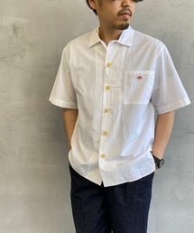 DANTON | [DANTON/ダントン] コットンポプリン半袖ワイドシャツ(シャツ/ブラウス)