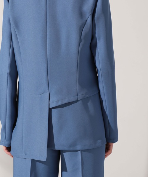 UNITED TOKYO（ユナイテッドトウキョウ）の「アシメマルチジャケット（テーラードジャケット・レディース・ベージュ/ブルー・0）」の13枚目の写真