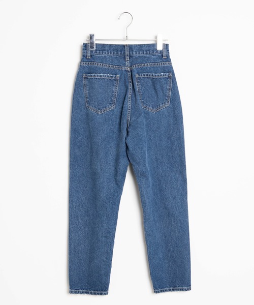 WEGO（ウィゴー）の「WEGO/デニムハイウエストスラウチパンツ（デニムパンツ・レディース・インディゴブルー・SMALL/MEDIUM）」の7枚目の写真
