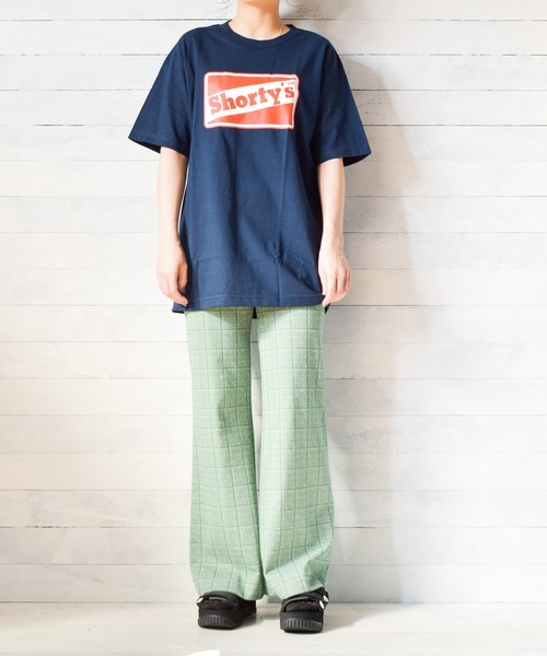 SHORTYS (ショーティーズ)の「【69】【Shorty's】ロゴT(Tシャツ/カットソー・レディース・ホワイト/ブラック/グレー/ネイビー・SMALL/MEDIUM/LARGE)」の20枚目の写真
