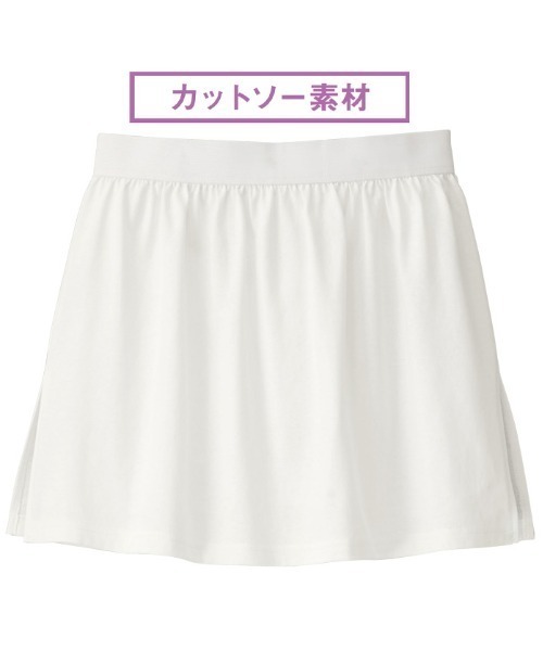 GeeRA（ジーラ）の「レイヤード風付け裾（その他トップス・レディース・オフホワイト/ホワイト/ストライプ/ブラック・X-LARGE/M/L/XXX-LARGE）」の6枚目の写真