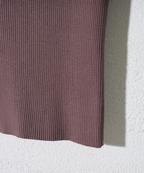 mystic（ミスティック）の「ゴムストラップニットキャミソール（キャミソール・レディース・アイボリー/ブラウン/モカ/ベージュ・FREE）」の14枚目の写真