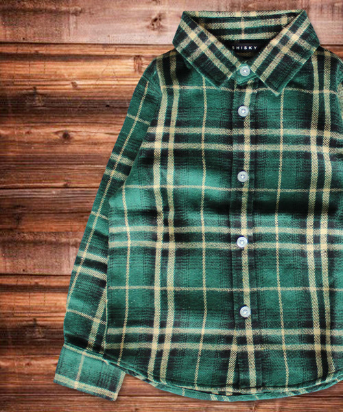 THE CASUAL（カジュアル）の「チェック 長袖 ネルシャツ キッズ（シャツ/ブラウス・キッズ・G/E/C/D/B/A/F/H・140cm/110cm/160cm/130cm/150cm/120cm）」の6枚目の写真