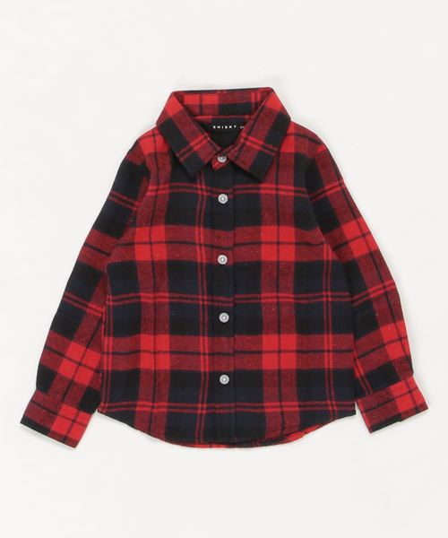 THE CASUAL（カジュアル）の「チェック 長袖 ネルシャツ キッズ（シャツ/ブラウス・キッズ・G/E/C/D/B/A/F/H・140cm/110cm/160cm/130cm/150cm/120cm）」の22枚目の写真
