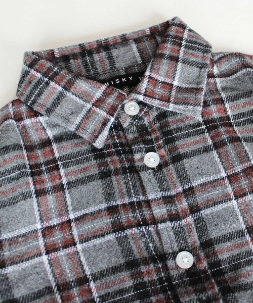 THE CASUAL（カジュアル）の「チェック 長袖 ネルシャツ キッズ（シャツ/ブラウス・キッズ・G/E/C/D/B/A/F/H・140cm/110cm/160cm/130cm/150cm/120cm）」の11枚目の写真