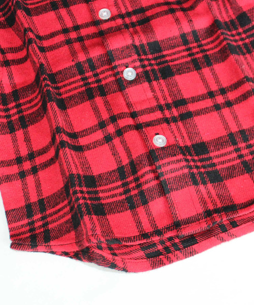THE CASUAL（カジュアル）の「チェック 長袖 ネルシャツ キッズ（シャツ/ブラウス・キッズ・G/E/C/D/B/A/F/H・140cm/110cm/160cm/130cm/150cm/120cm）」の14枚目の写真