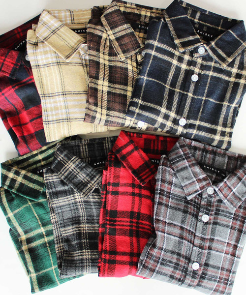 THE CASUAL（カジュアル）の「チェック 長袖 ネルシャツ キッズ（シャツ/ブラウス・キッズ・G/E/C/D/B/A/F/H・140cm/110cm/160cm/130cm/150cm/120cm）」の15枚目の写真