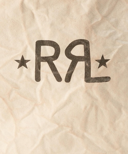 RRL(ダブル アール エル)の「キャンバス ロゴ マーケット トート(トートバッグ・メンズ・グレー系・ONE SIZE)」の9枚目の写真